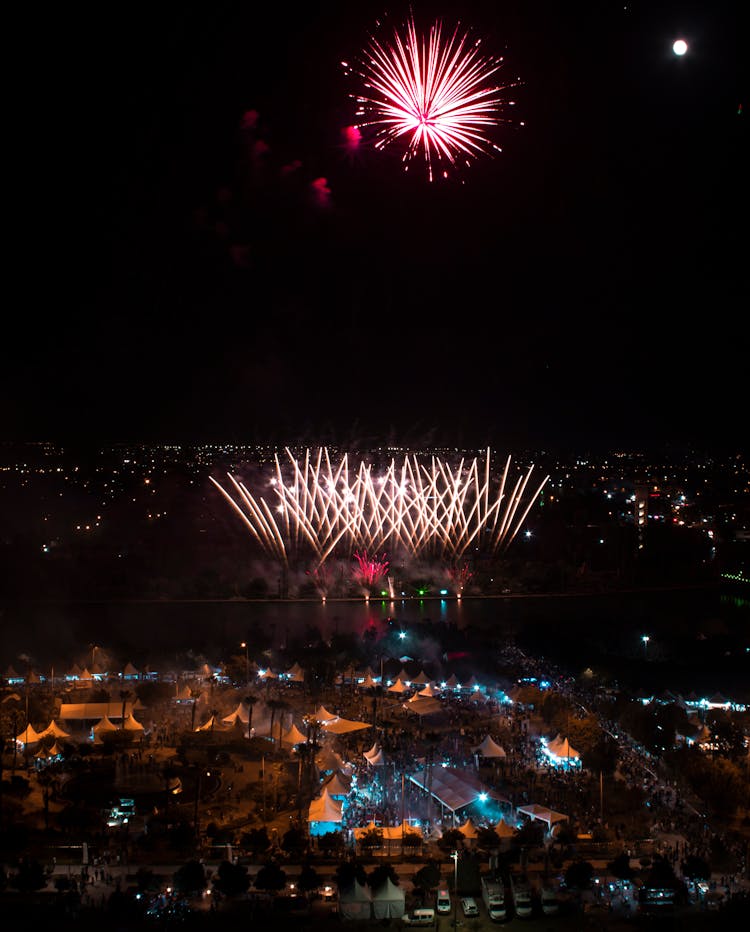 Fireworks On New Years Eve