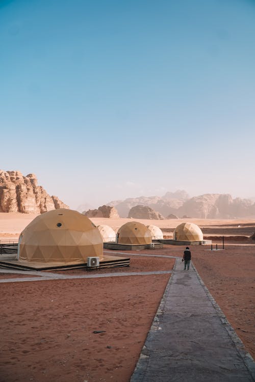 Foto d'estoc gratuïta de a l'aire lliure, acampar, desert