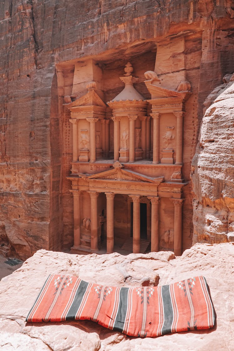 Al Khazneh Temple In Ancient City Of Petra