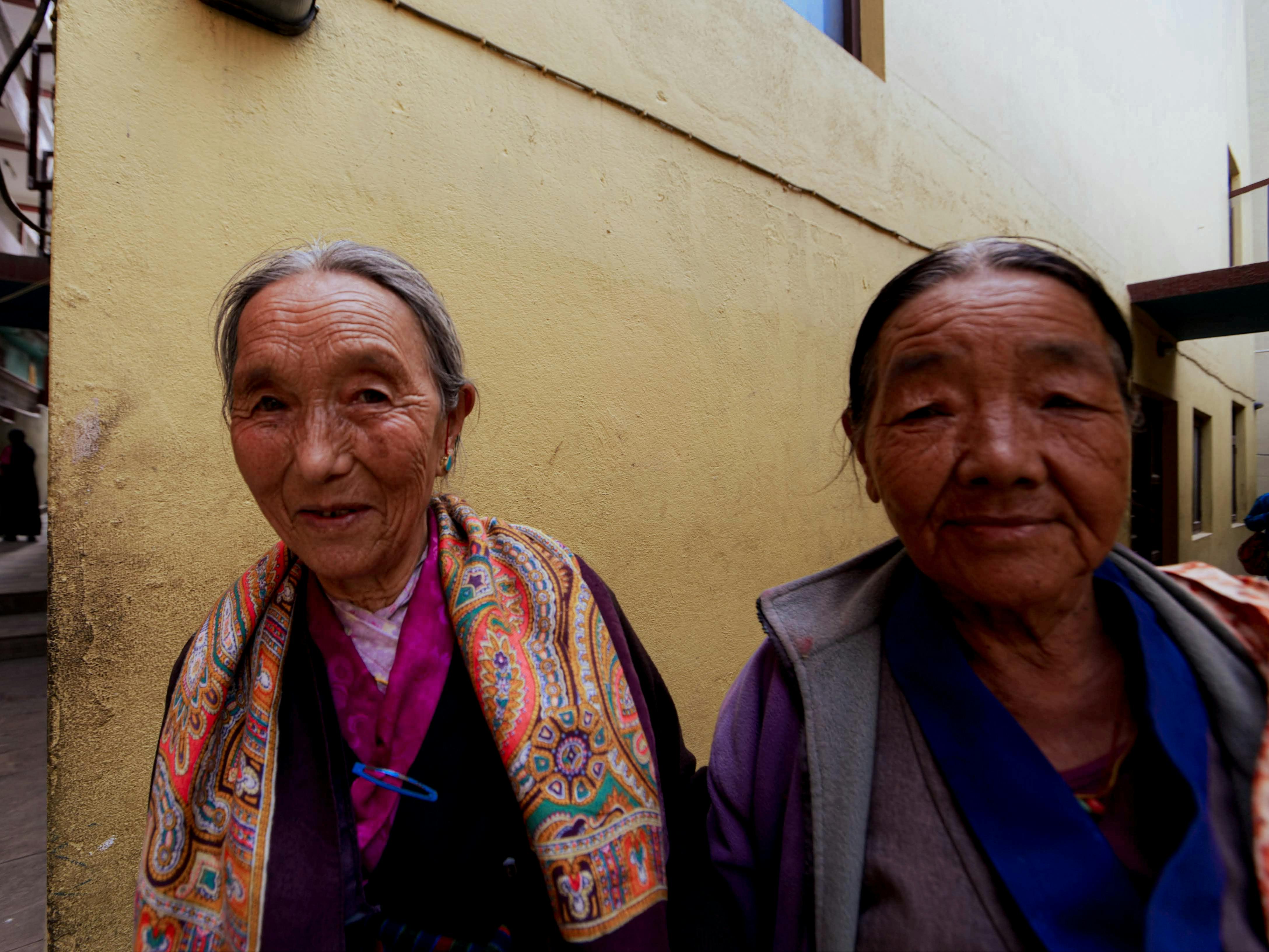 Older women in street