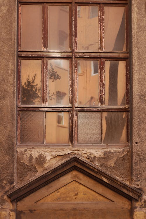 Základová fotografie zdarma na téma detail, dřevěný rám, skleněné okno