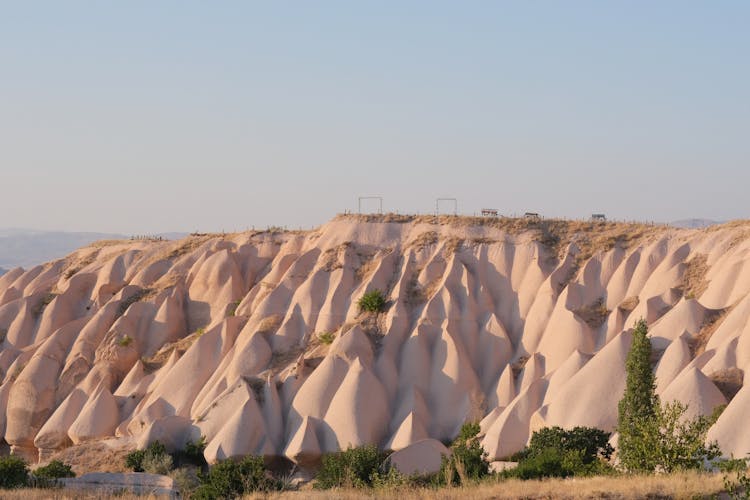 Sand Formations In Desert Landscape