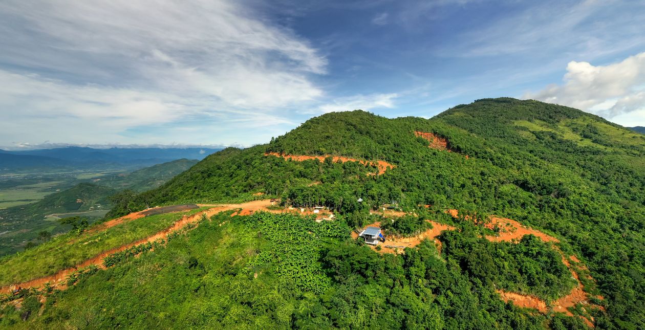 Green Trees on Mountain Under Cloudy Sky · Free Stock Photo