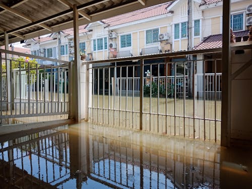 FLOODED VILLAGE in THAILAND