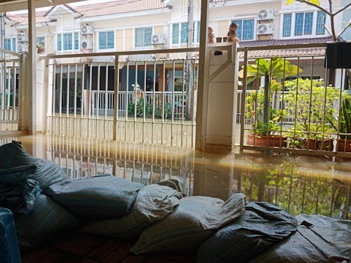 FLOODED VILLAGE in THAILAND