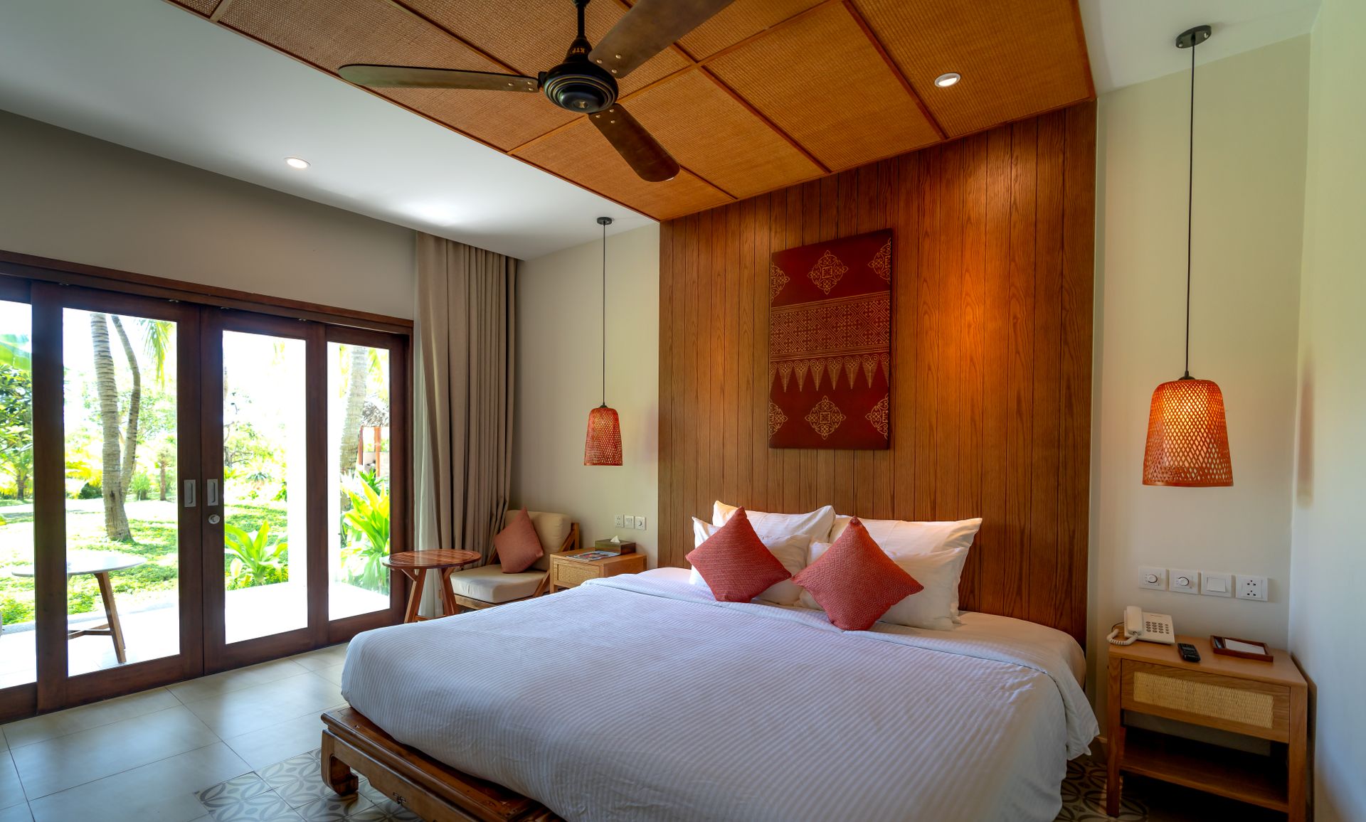 Bed With Pillows