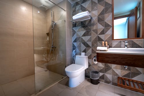 Interior Design of a Contemporary Bathroom