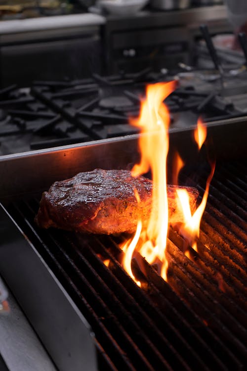 Fotos de stock gratuitas de a la barbacoa, atractivo, bistec