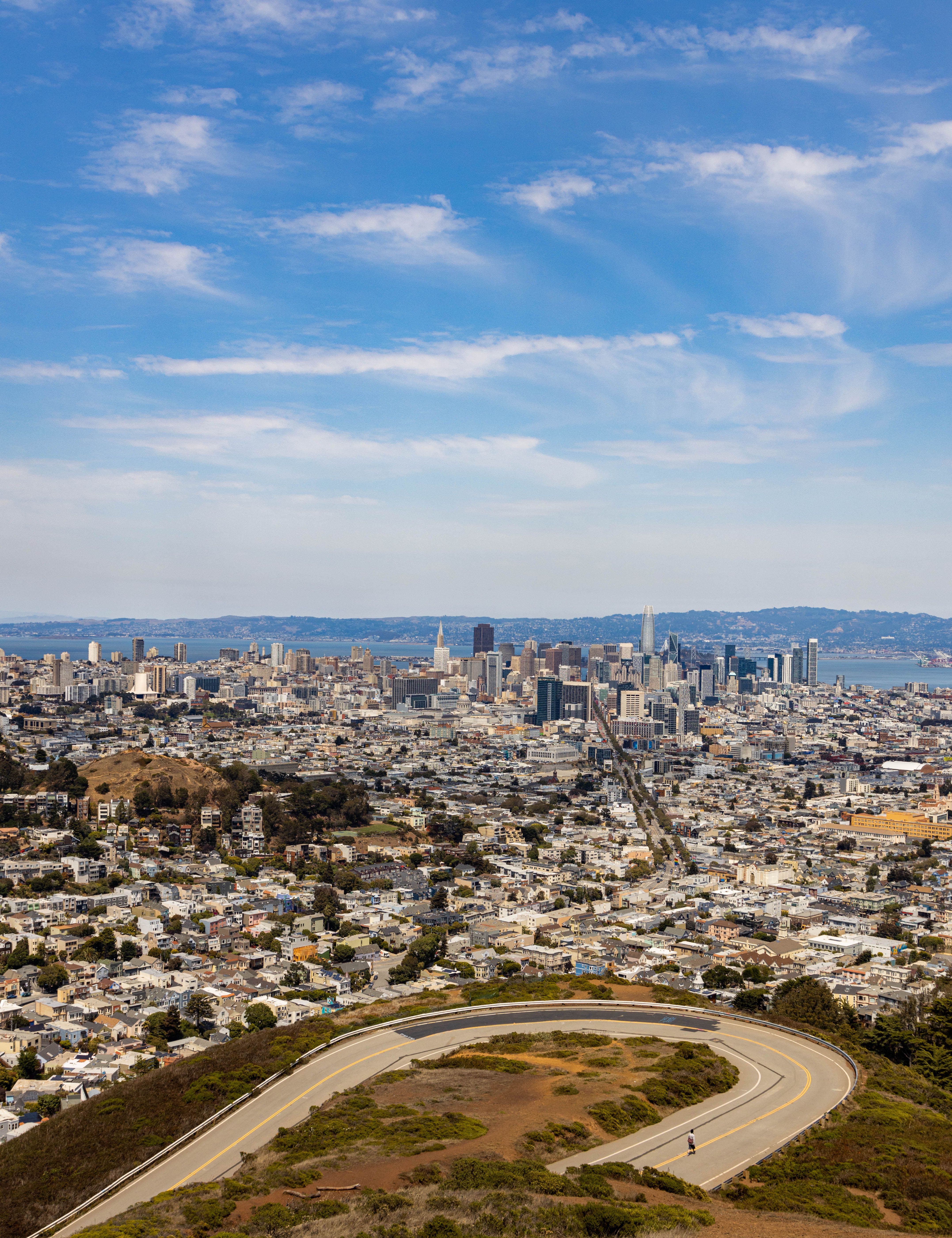 Aerial Photography of City Buildings Under Blue Sky · Free Stock Photo