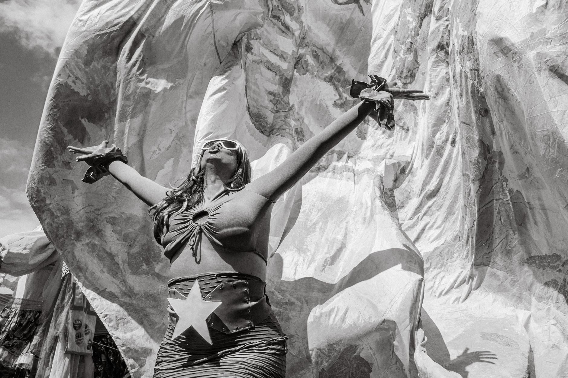 David Bowie at Glastonbury 2000