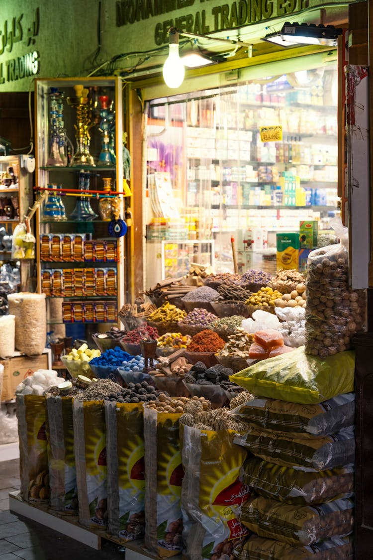 Vegetables In A Store 