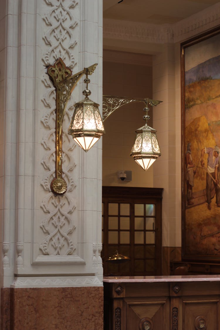 Decorative Lamps On Wall