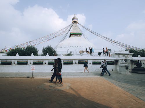 Kostenloses Stock Foto zu anbetungsstätte, bouddha, buddha stupa