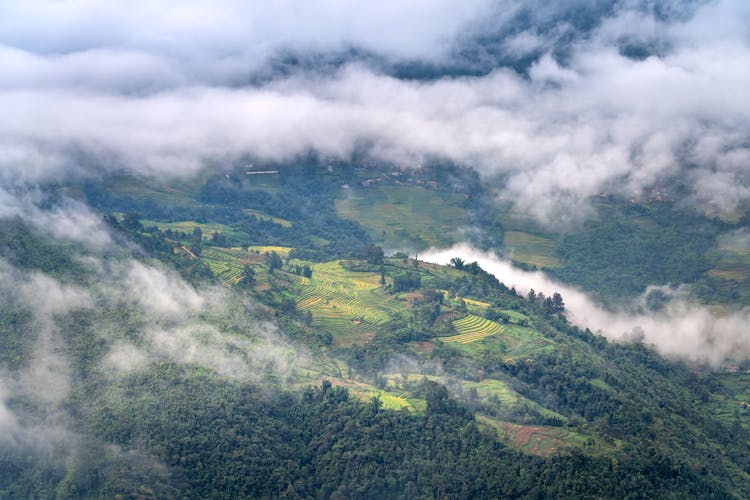 View Of A Rolling Landscape 