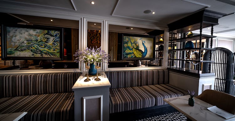 Luxurious Restaurant Interior 