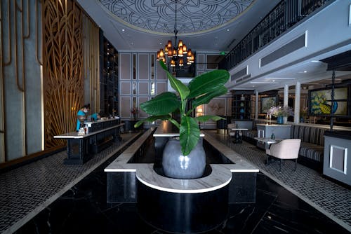 Immagine gratuita di hotel, interior design, reception