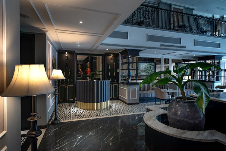 Interior Of A Luxury Hotel