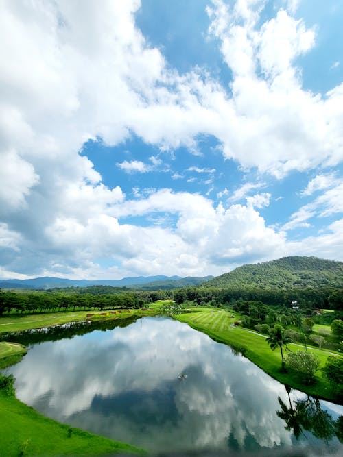 คลังภาพถ่ายฟรี ของ , ข้างบน, เมฆ