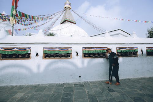 Kostenloses Stock Foto zu anbetungsstätte, bouddha, buddhismus