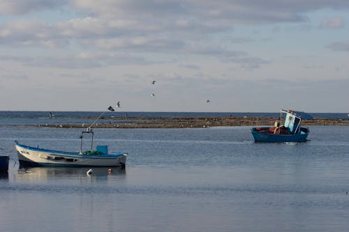 бесплатная Бесплатное стоковое фото с вода, лодки, море Стоковое фото