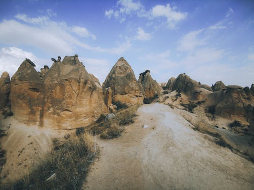 Immagine gratuita di cappadocia, colline, deserto