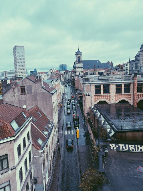 Free stock photo of belgium, brussels, busy street