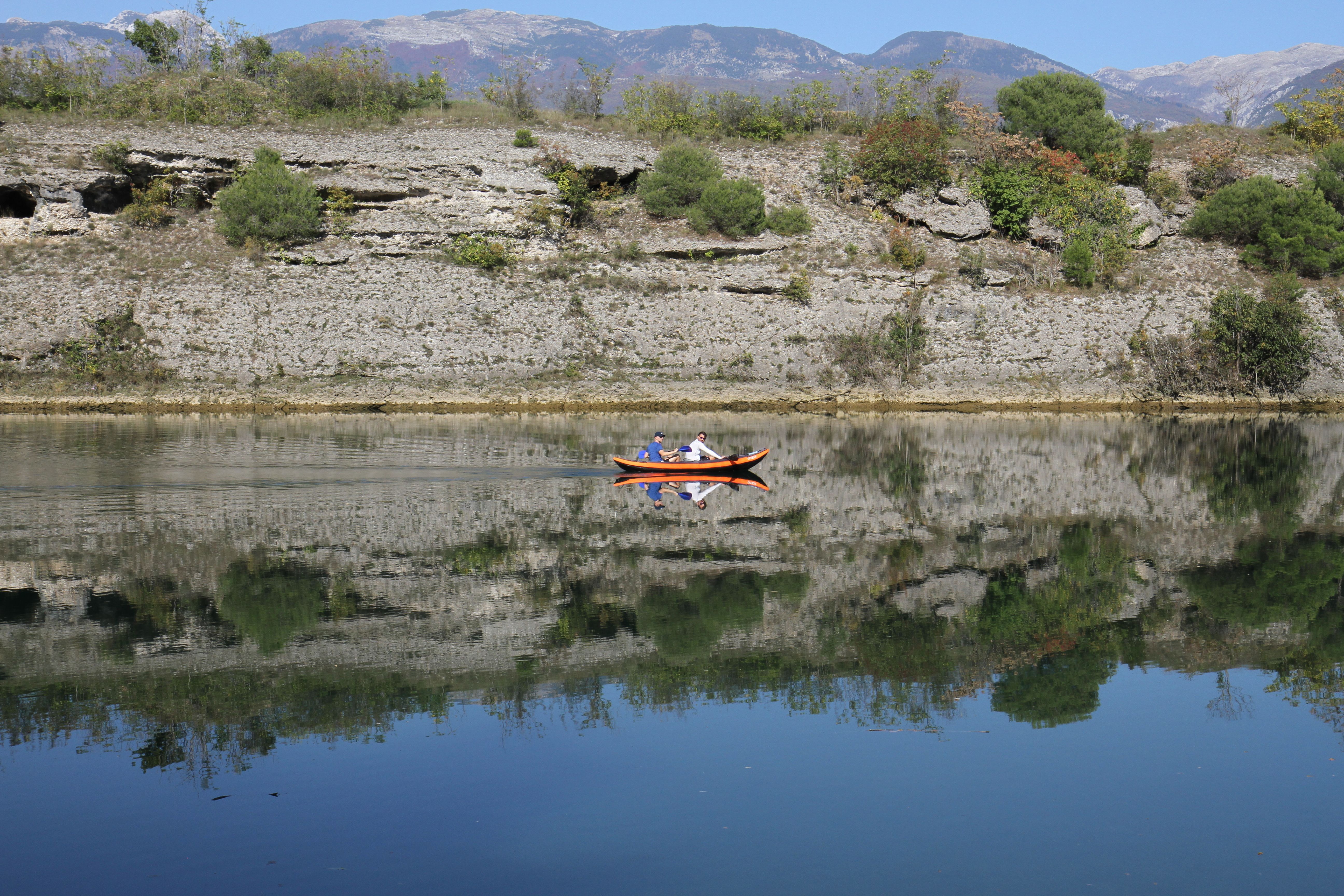 Kayak en tandem sur la Neretva (section calme Mostar-Blagaj)