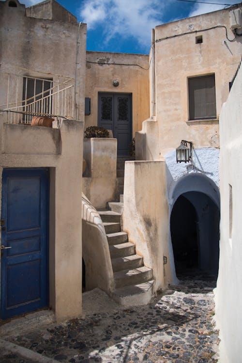 Staircase on a Doors Entrance