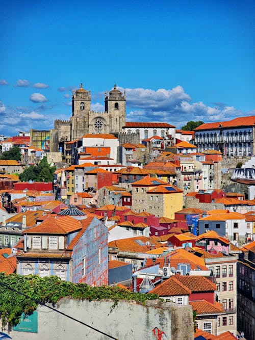 Colorful Buildings in Porto 