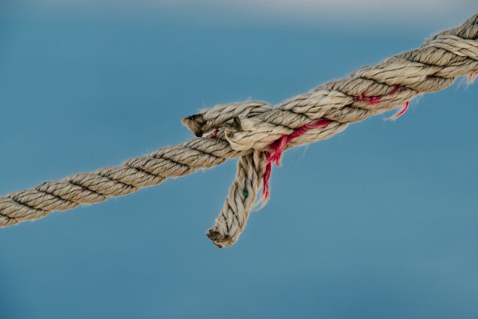 corroded and frayed boat lift cable showing severe rust and broken strands - boat lift cable replacement corroded and frayed boat lift cable showing severe rust and broken strands - boat lift cable replacement