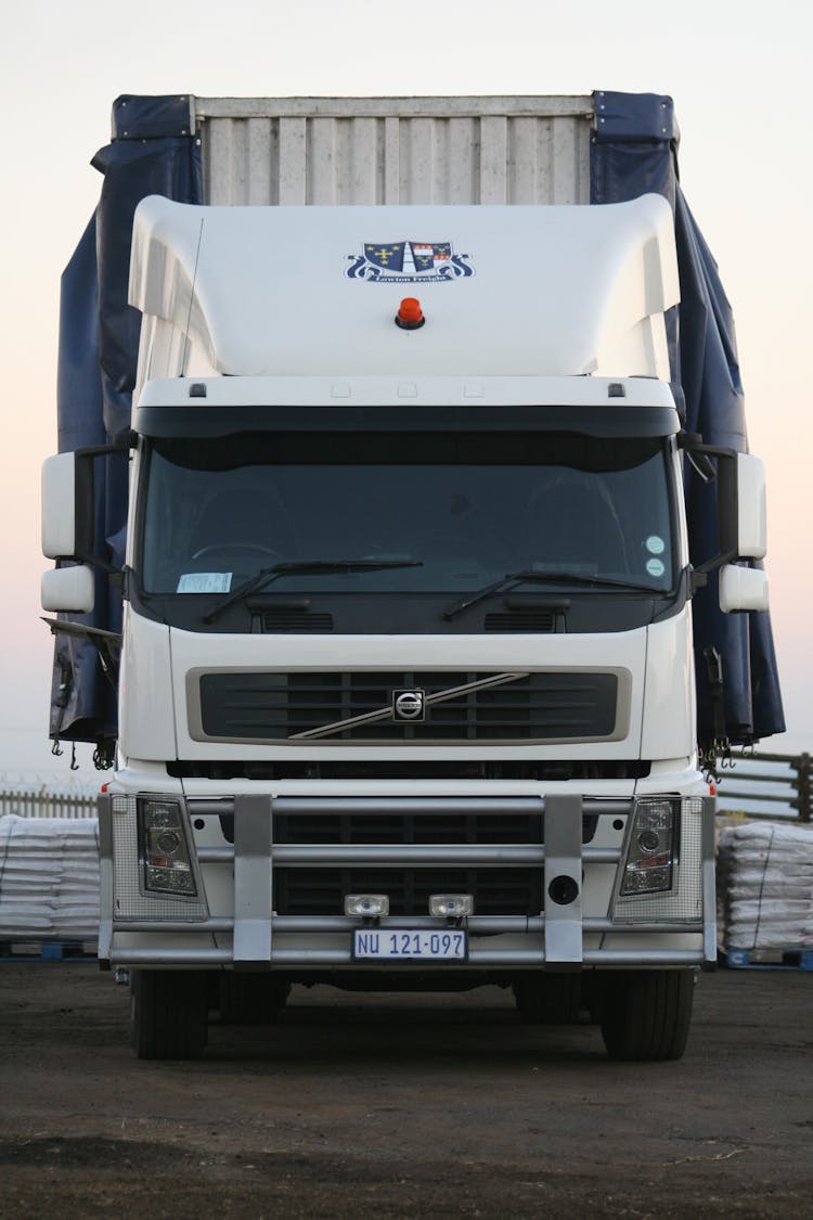 Front View Of A Car Truck