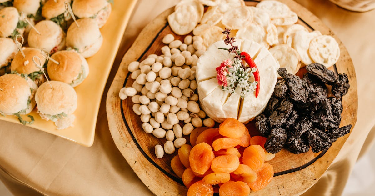 Buffet Trays With Dried Crust