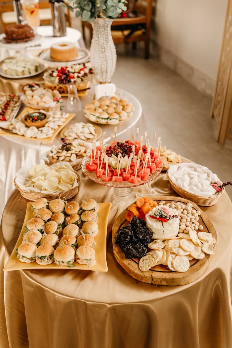 Open Buffet During Party