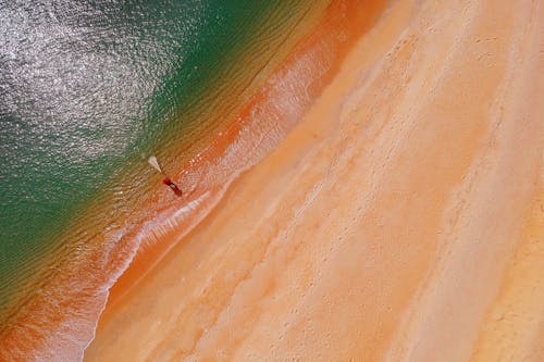 Free Body Of Water And Sand Stock Photo