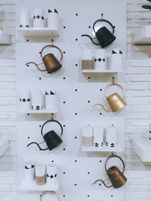 Kettles Hanging on the Wall