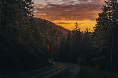 Бесплатное стоковое фото с вид, восход, гора