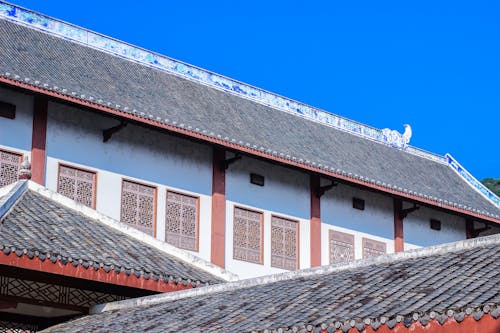 Facade of a Traditional Chinese Building