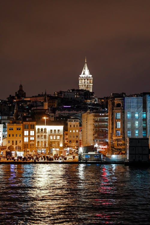 A View of Istanbul at Night 