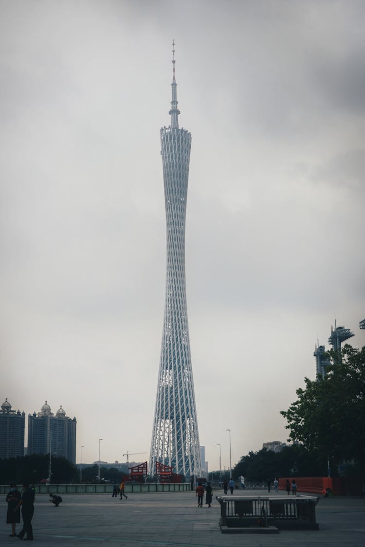 The Canton Tower In Guangzhou 