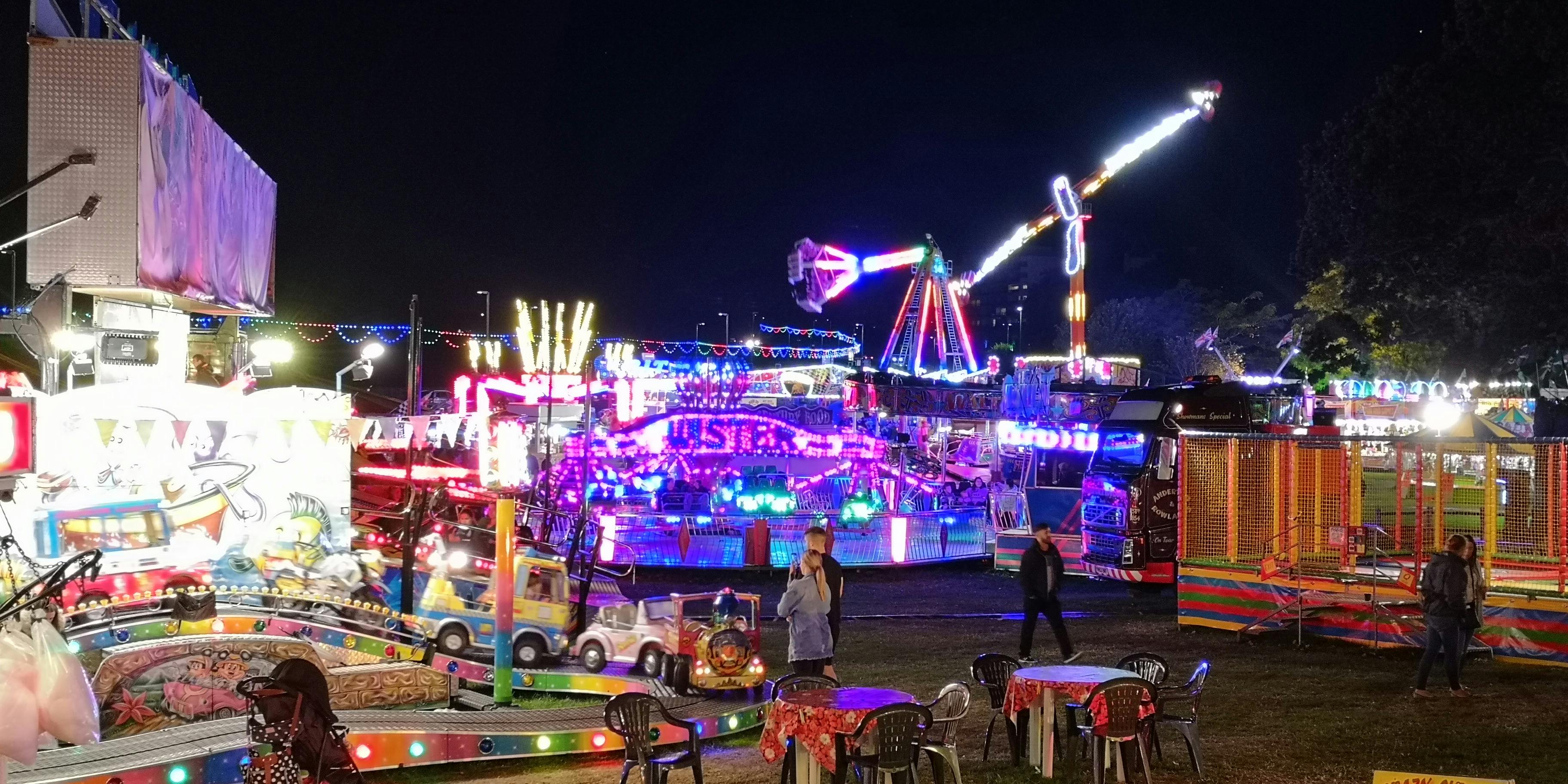 Free stock photo of fair, fun fair, lights