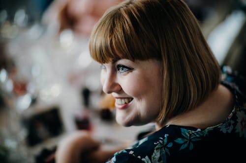 Portrait of a Woman Smiling 