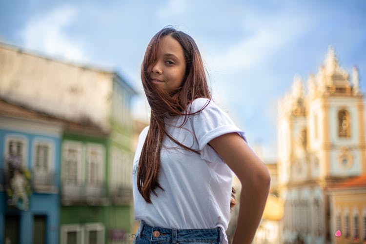 Smiling Teenager Girl