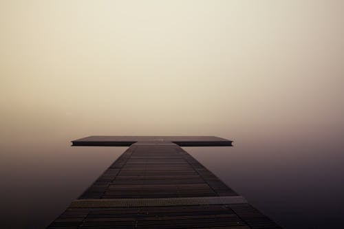 免费 對稱, 有霧, 浮橋 的 免费素材图片 素材图片