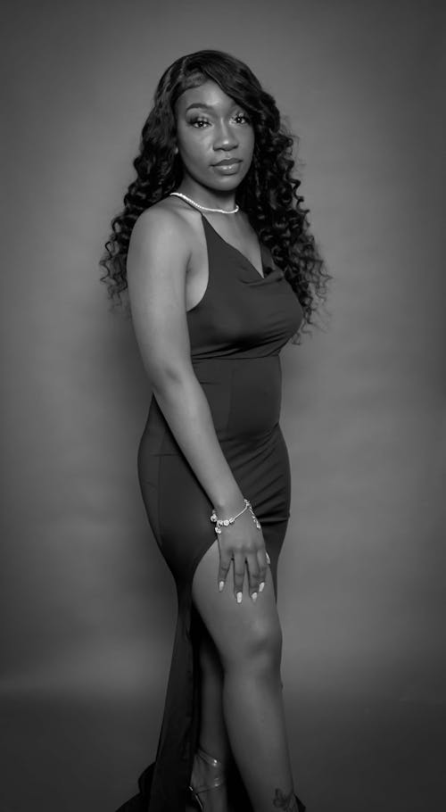 Ingyenes stockfotó afro-amerikai nő, divat, egyszínű témában