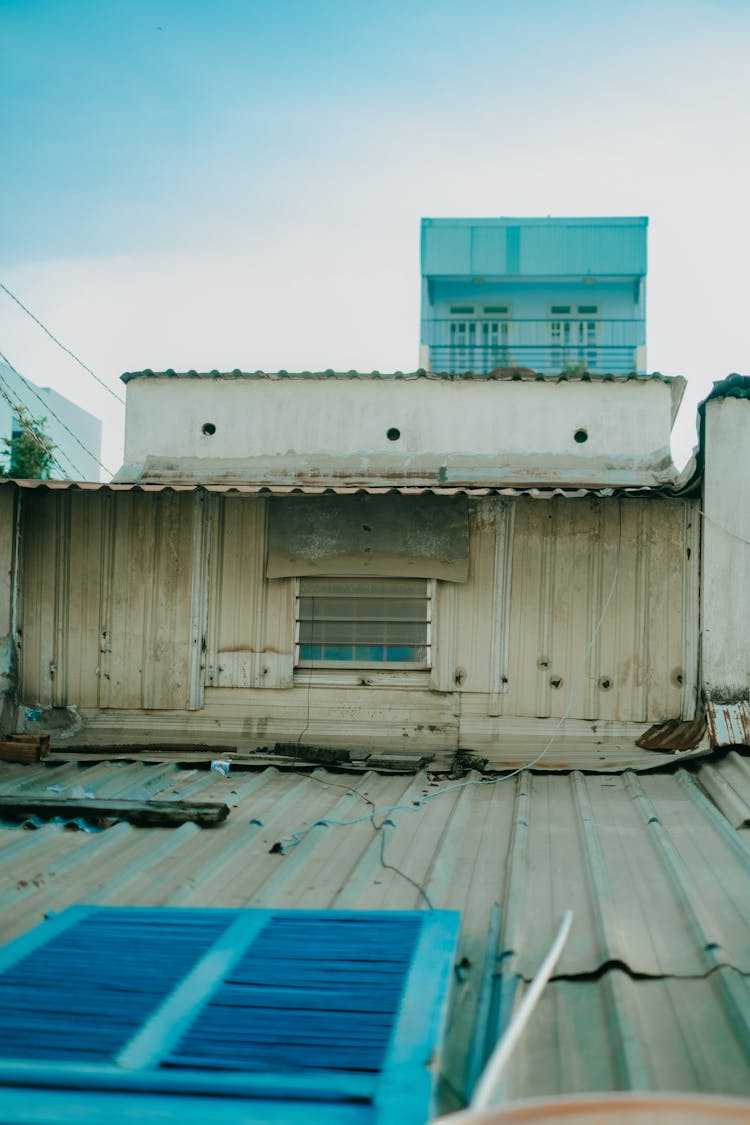 Rooftop Covered In Steel Tiles