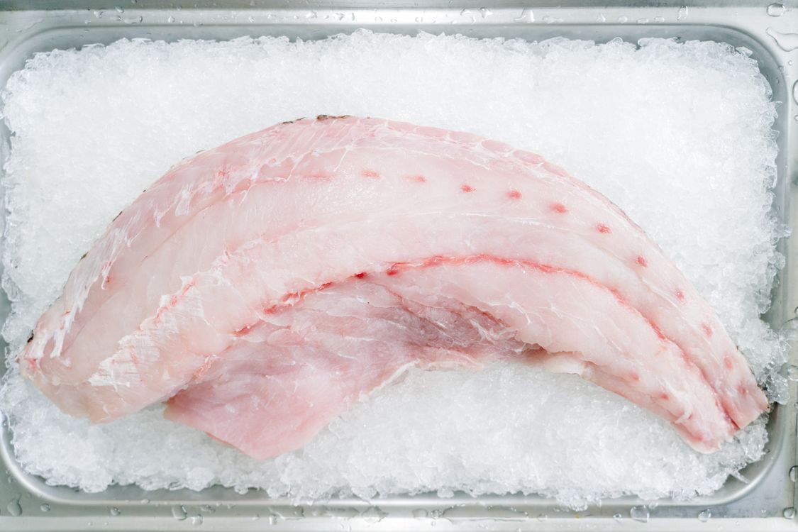 Fish Filet on Ice in Container · Free Stock Photo