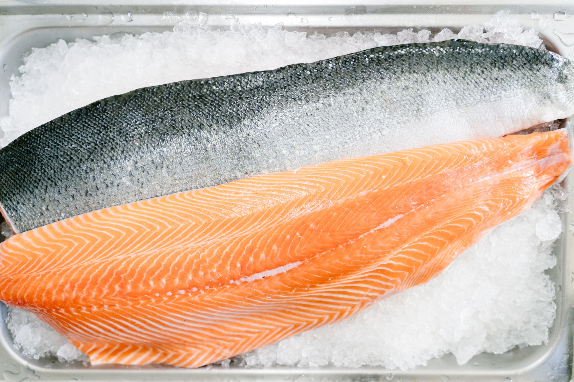 Image of Raw Salmon to Highlight Quality Ingredients