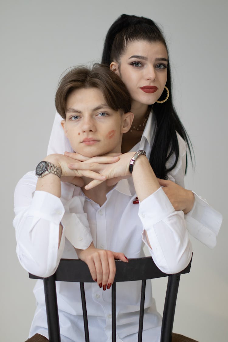 Portrait Of Young Couple