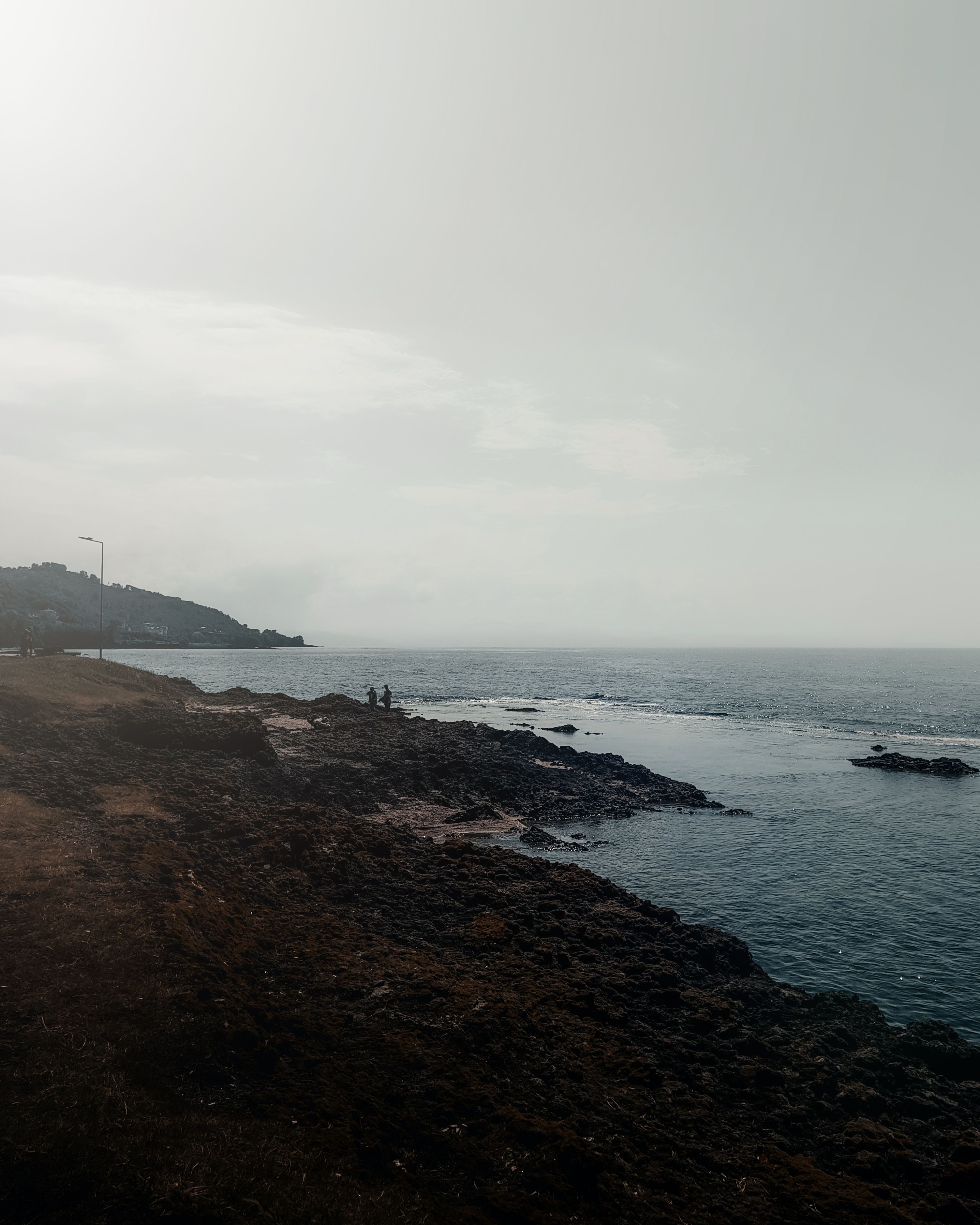 Gray Rocks on Seashore · Free Stock Photo