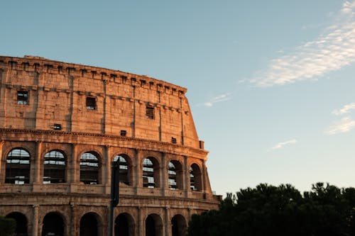 Fotos de stock gratuitas de arquitectura romana antigua, atracción turística, Coliseo